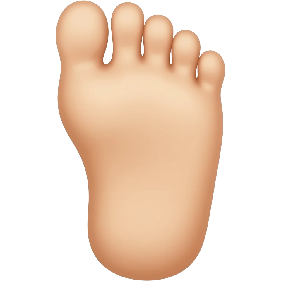 Foot emoji