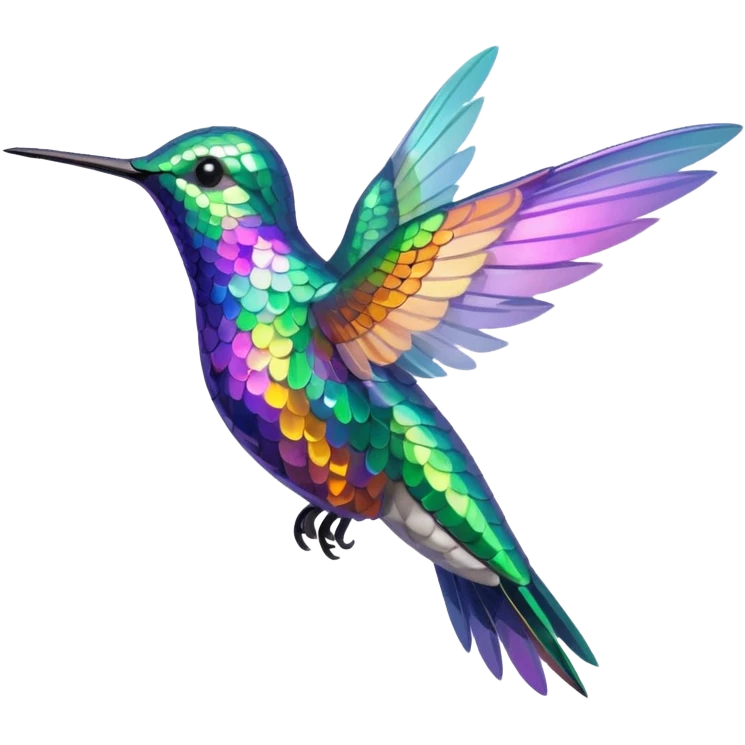 hummingbird emoji