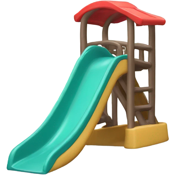 Plastic children's slide emoji