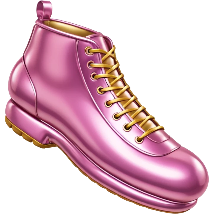 Jeff Koons style spam shoe balloon sculpture  emoji