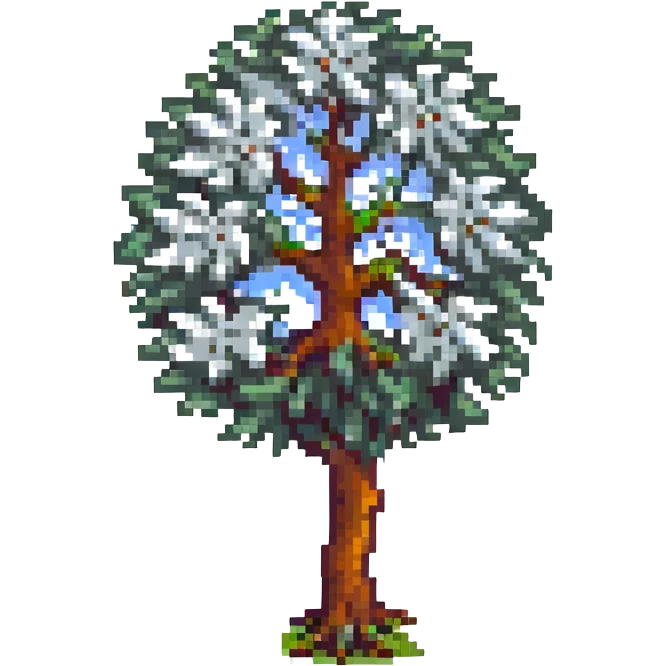 grey tree emoji