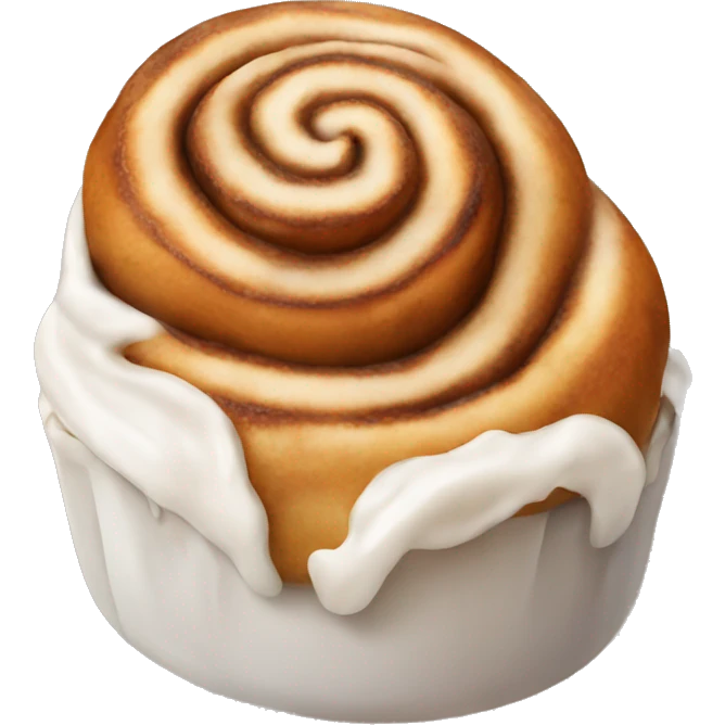 Cinnamon roll emoji