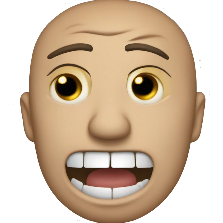 Un emoji llorando y riendo al mismo tiempo emoji