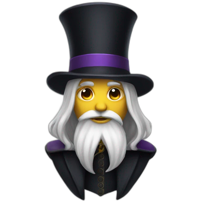 Magicien sombre emoji