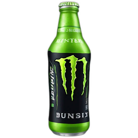Monster energy boisson original emoji