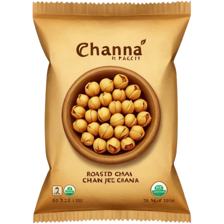 roasted chana packet emoji