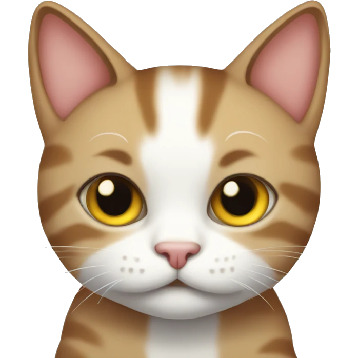 A cute cat  emoji