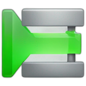 progress bar that shows 40%(green-color) completed out of 100%(grey color) in straight line emoji