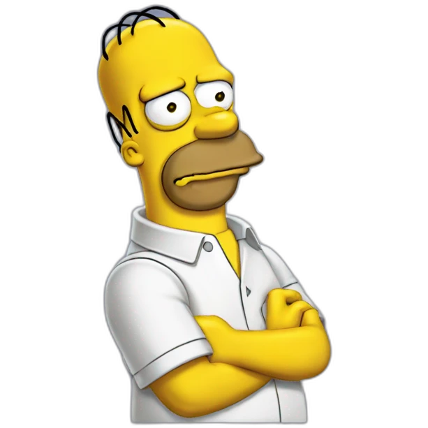 Homer simpsons emoji