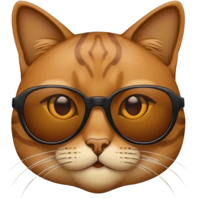 Мирон Cat with sunglasses emoji