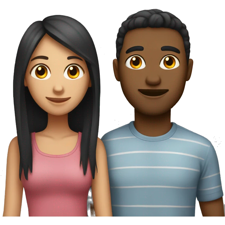 Boyfriend and girlfriend emoji
