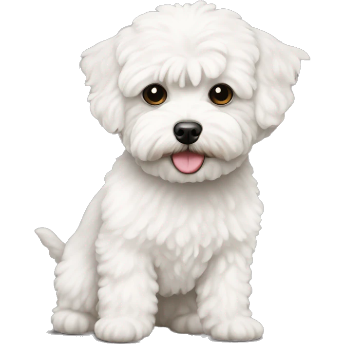 white maltipoo emoji