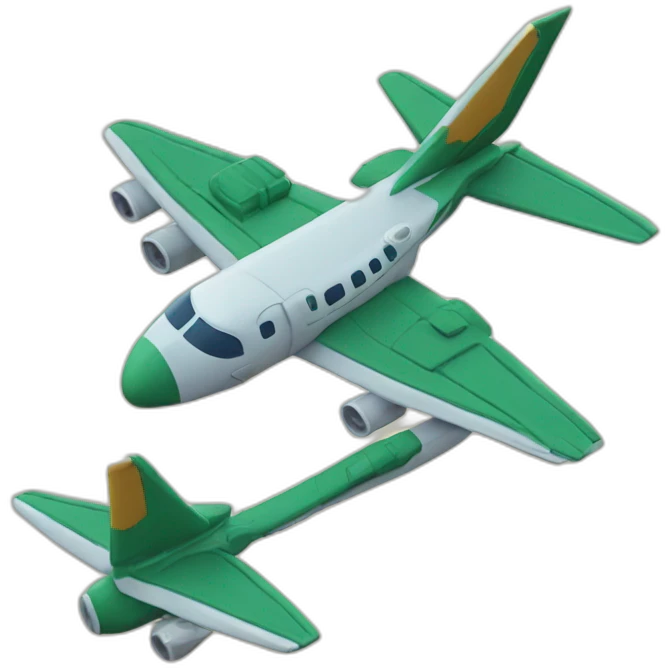 Tortue sur avion emoji