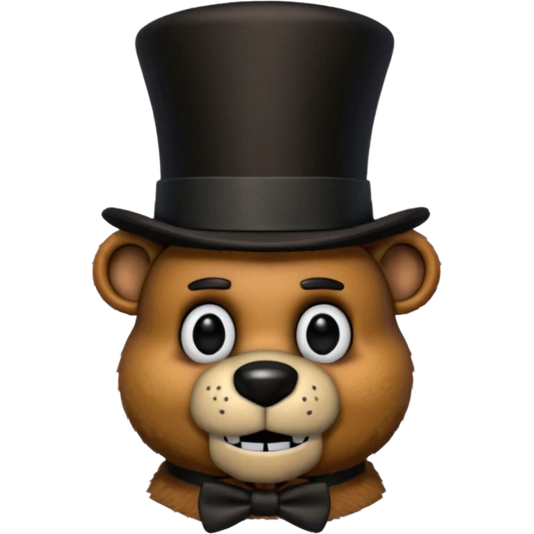 Freddy Fazbear from Five Nights At Freddy's Moive emoji