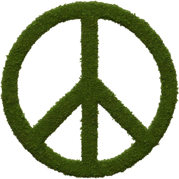 sad peace sign emoji