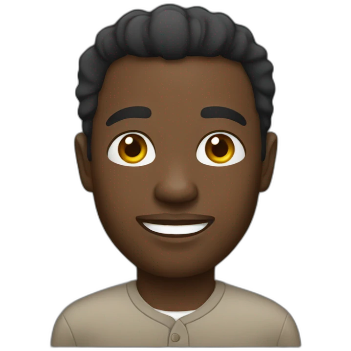 Country black man emoji