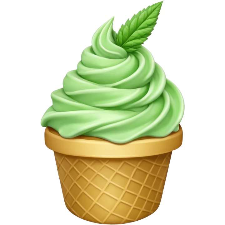 cannabis gelato emoji