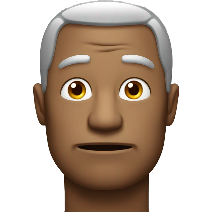 Man not happy emoji