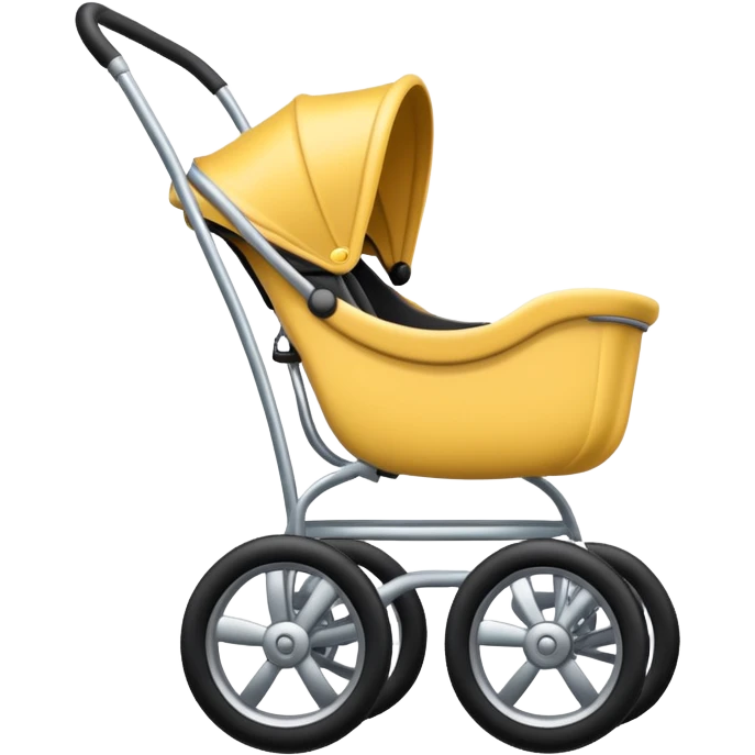 stroller doing a wheelie emoji