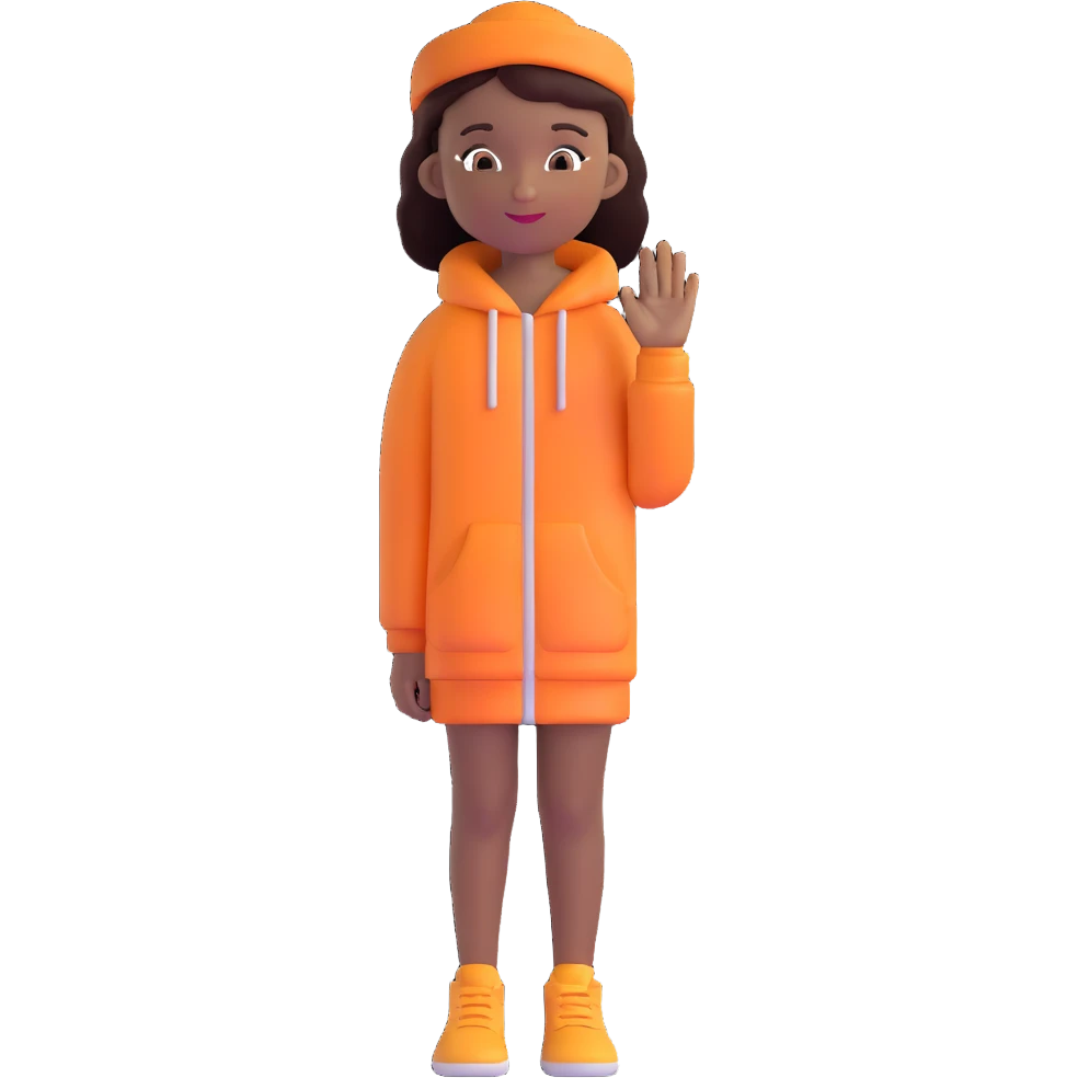 Black girl emoji