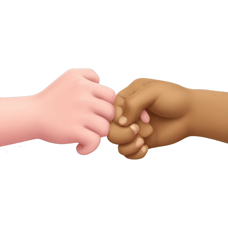Making pinky promise  emoji
