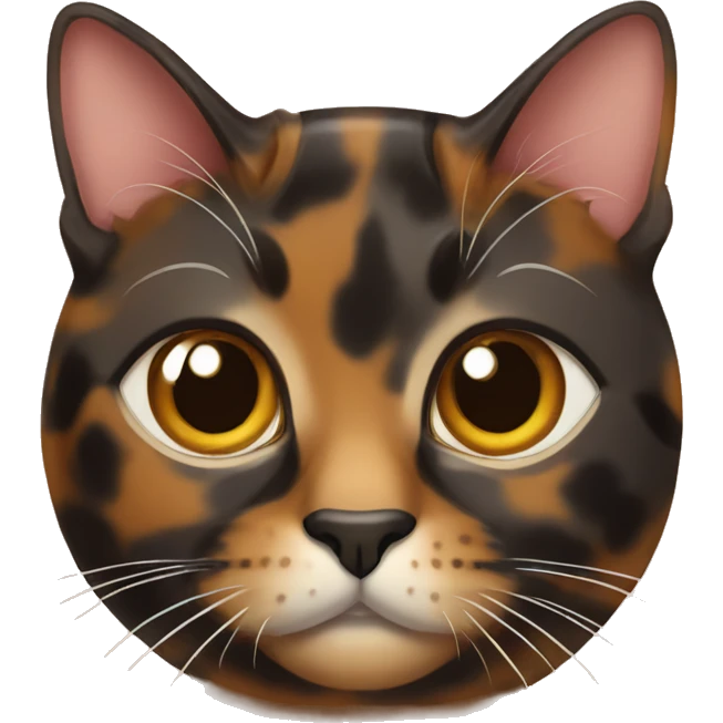 Tortoiseshell cat emoji
