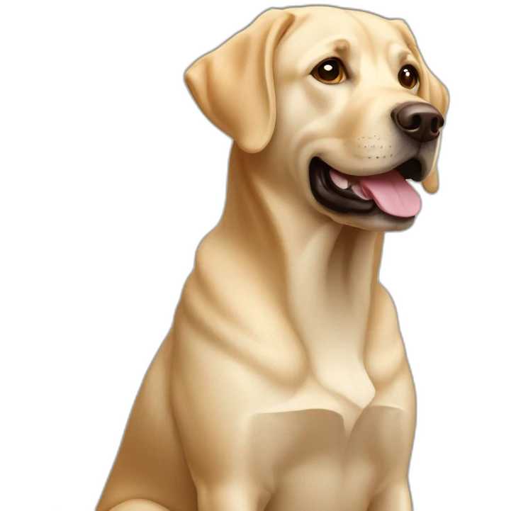 Labrador retriever emoji