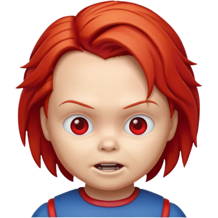 Un emojin de chuky emoji