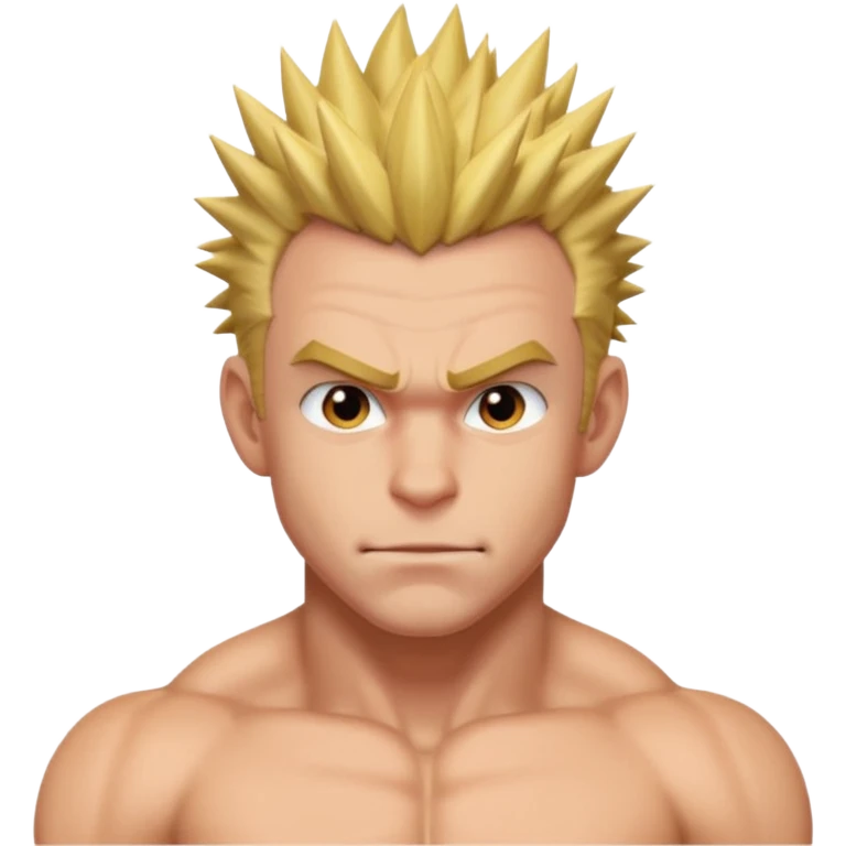 Garou of one punch man emoji