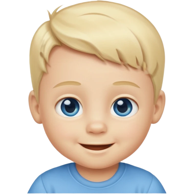 blond baby boy emoji