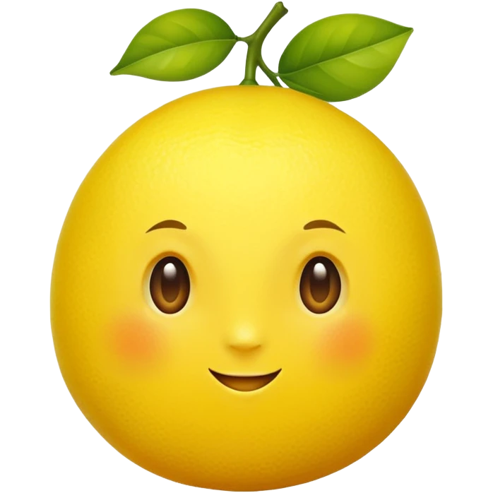 lemon weather emoji