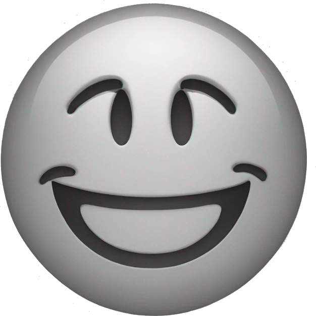 A friendly smiley face emoji