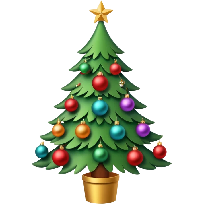 christmas tree emoji