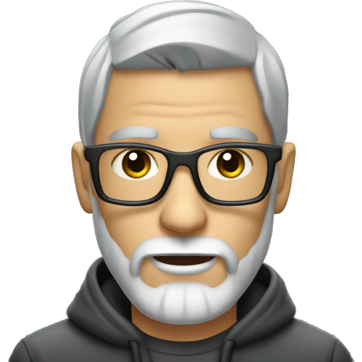 dj gamer with a greying beard emoji