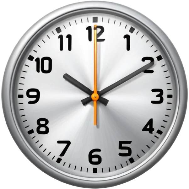 speeding clock thats running down fast emoji