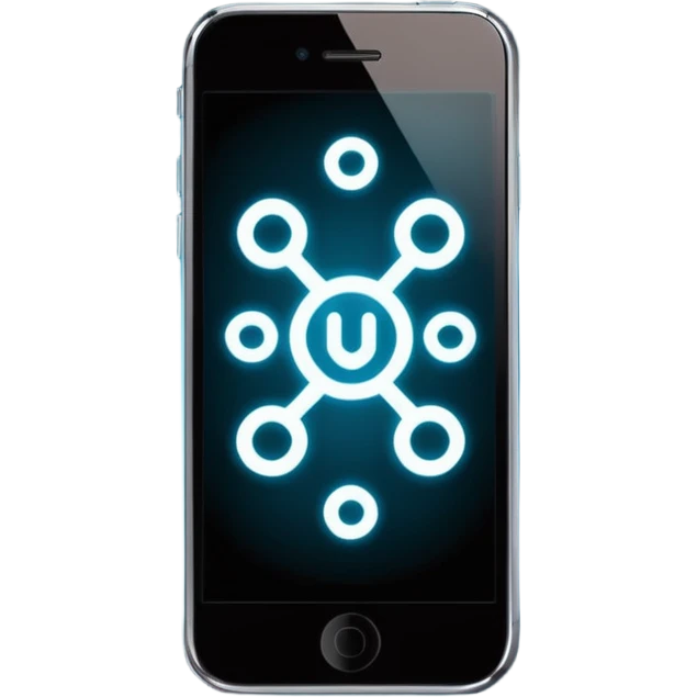 The emoji should blend human creativity and code — glowing digital runes, minimalistic yet powerful expression, futuristic aura.
Include subtle visual references to code (brackets, binary lines, phone outline, app icon fragments). emoji