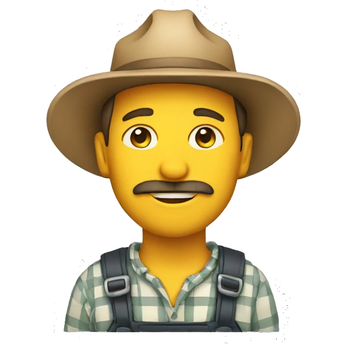 Farmer emoji