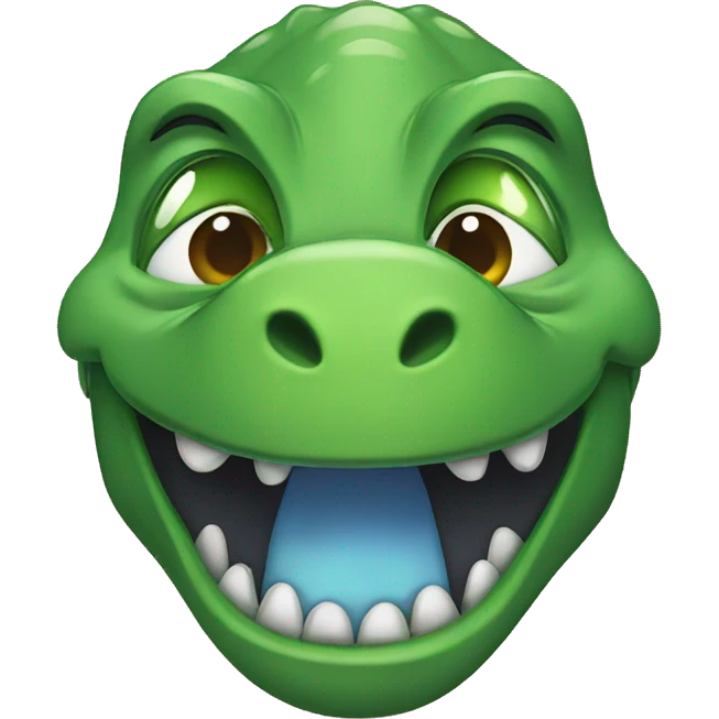 Crying dinosaur  emoji
