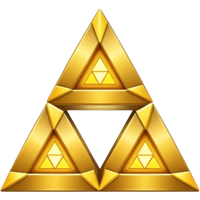 Tri Force The legend of zelda emoji