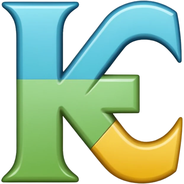 the letters EF on a yellow background emoji