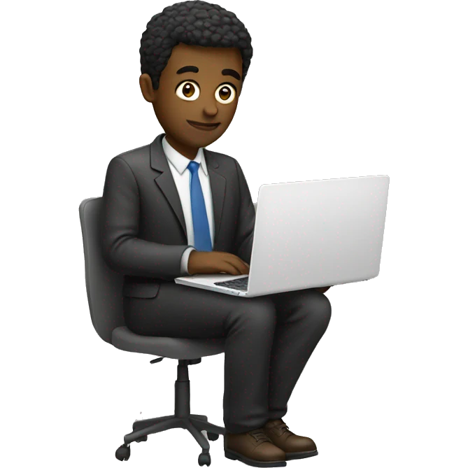 man and laptop emoji