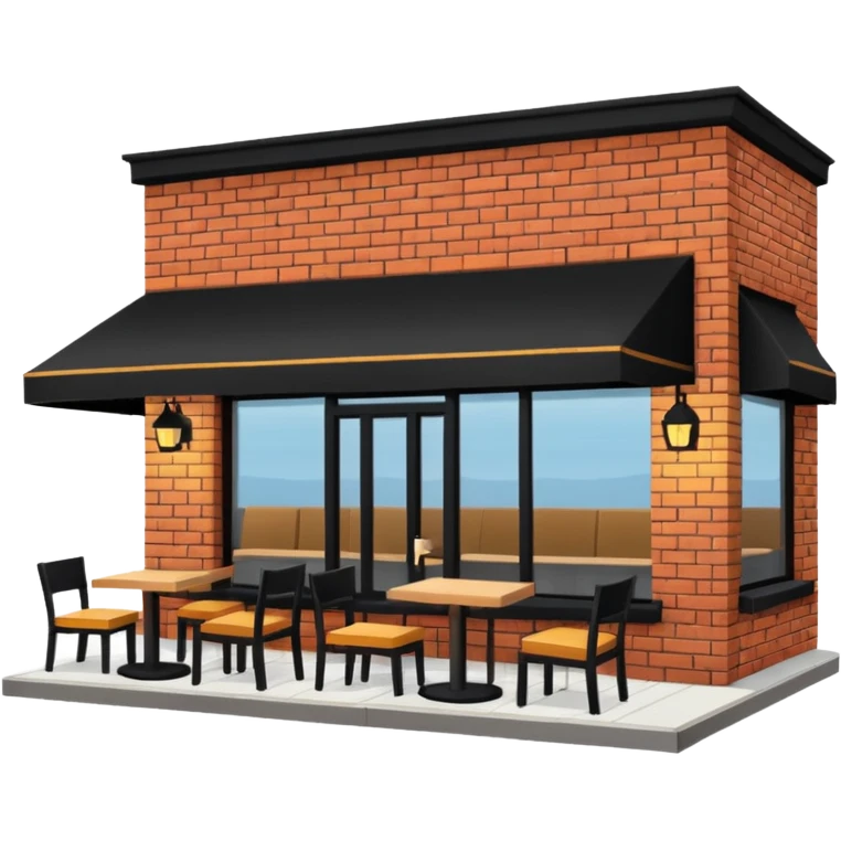 restaurant por fuera emoji
