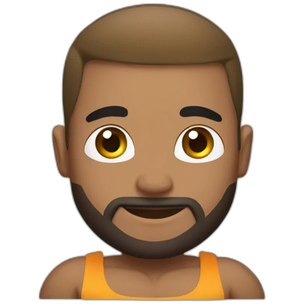 Muslim Body builder  emoji