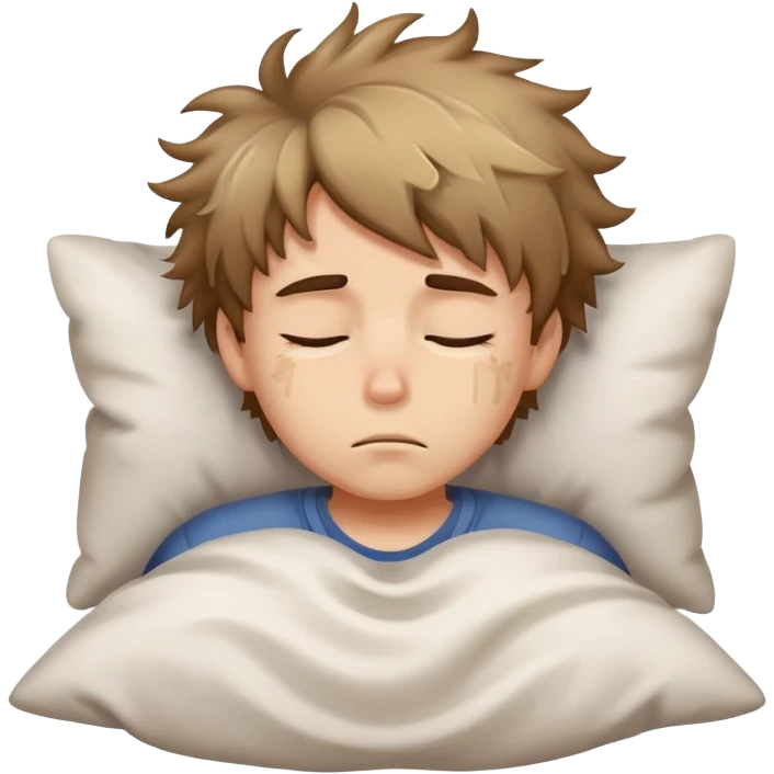 Sleepy boy emoji