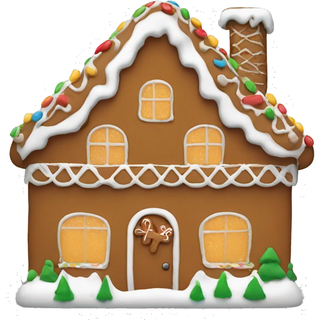 Ginger bread hous  emoji