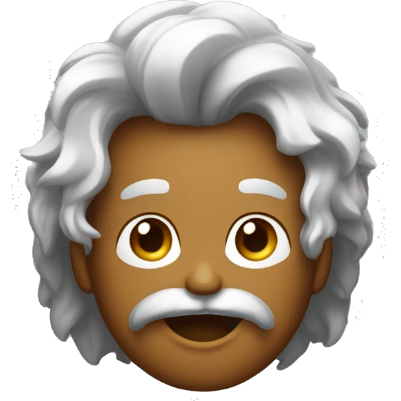 crie um emoji com cabelo preto tomando cerveja emoji