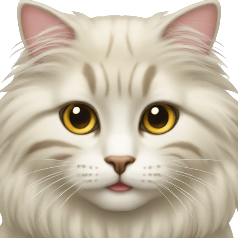 Gato angora tigreafo emoji