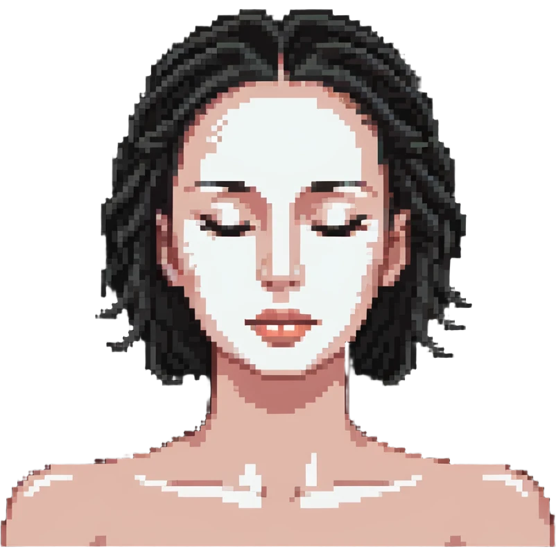 woman head massage emoji