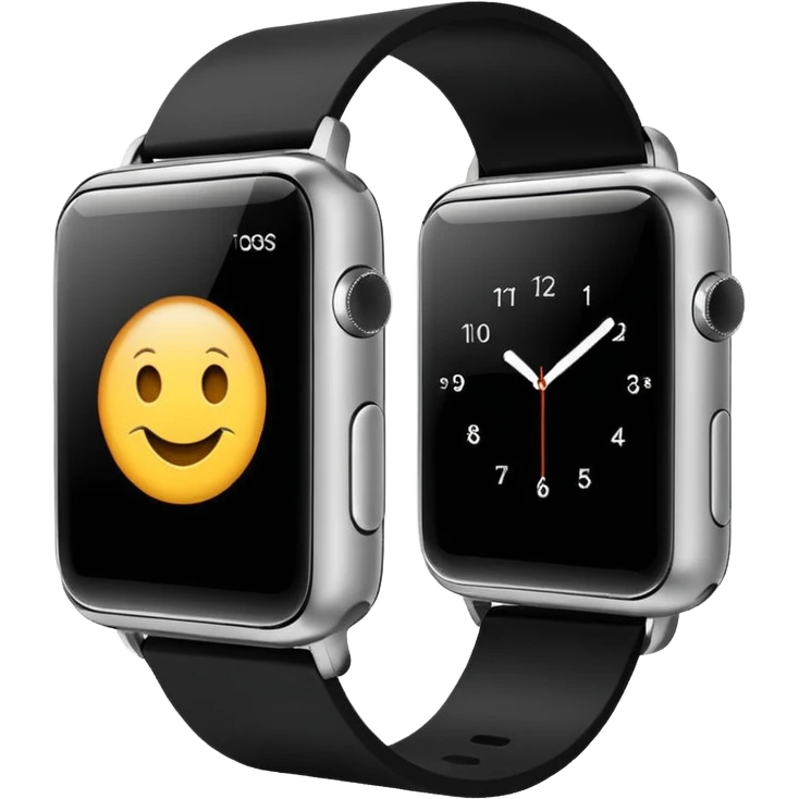 smartwach sin emojis simple minimalista y chulo emoji