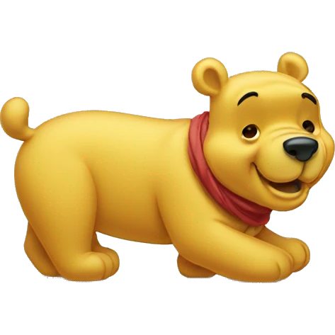 fancy winnie the pooh emoji